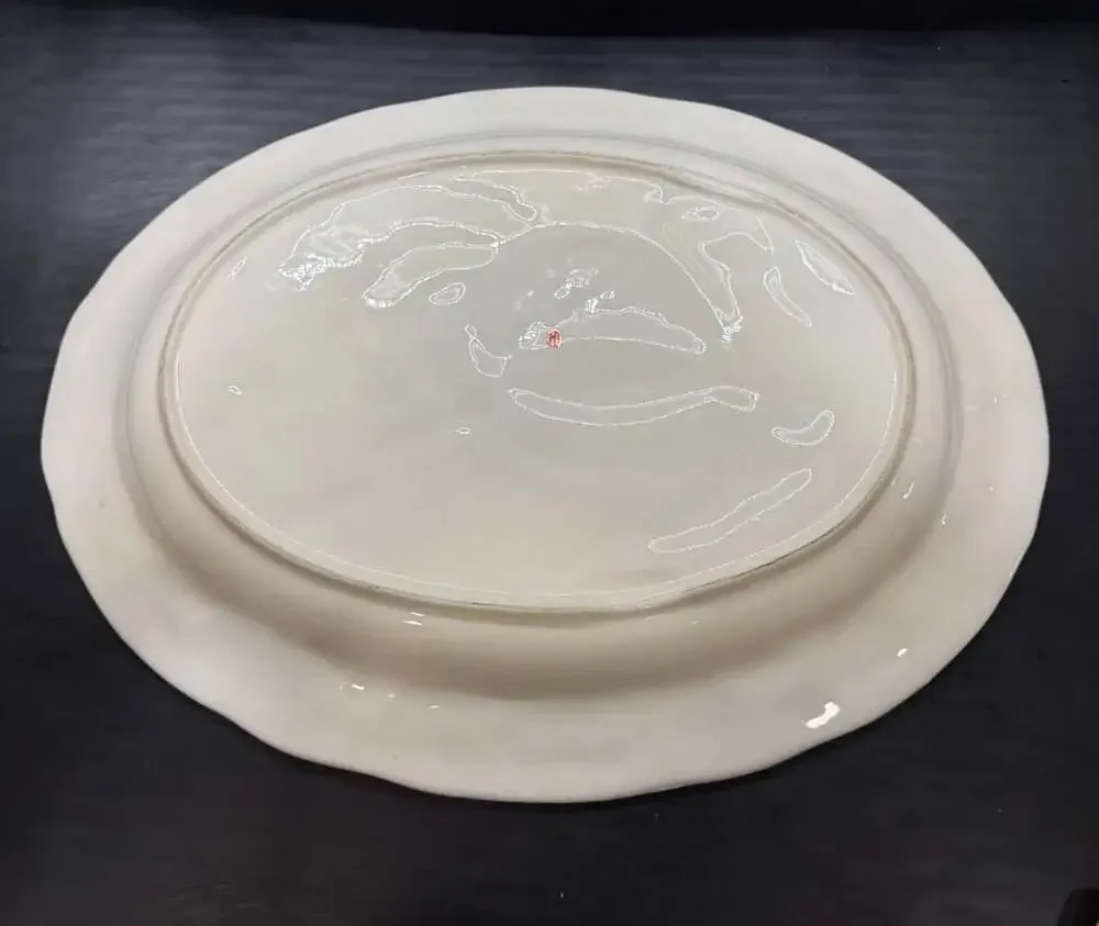 Unbranded oval ceramic
